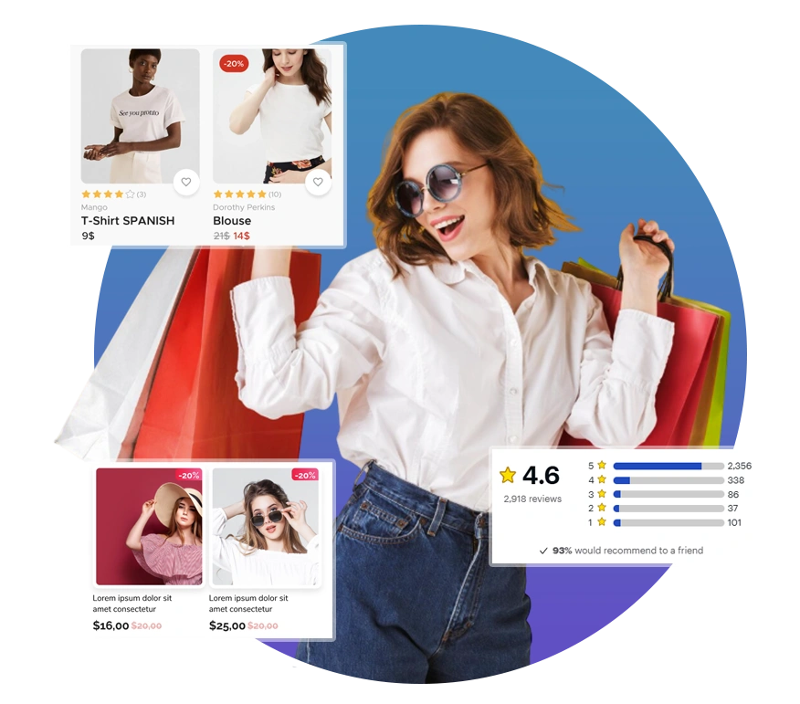 Web scraping illustration