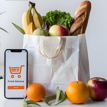 Designer and developer collaborating on a prototype