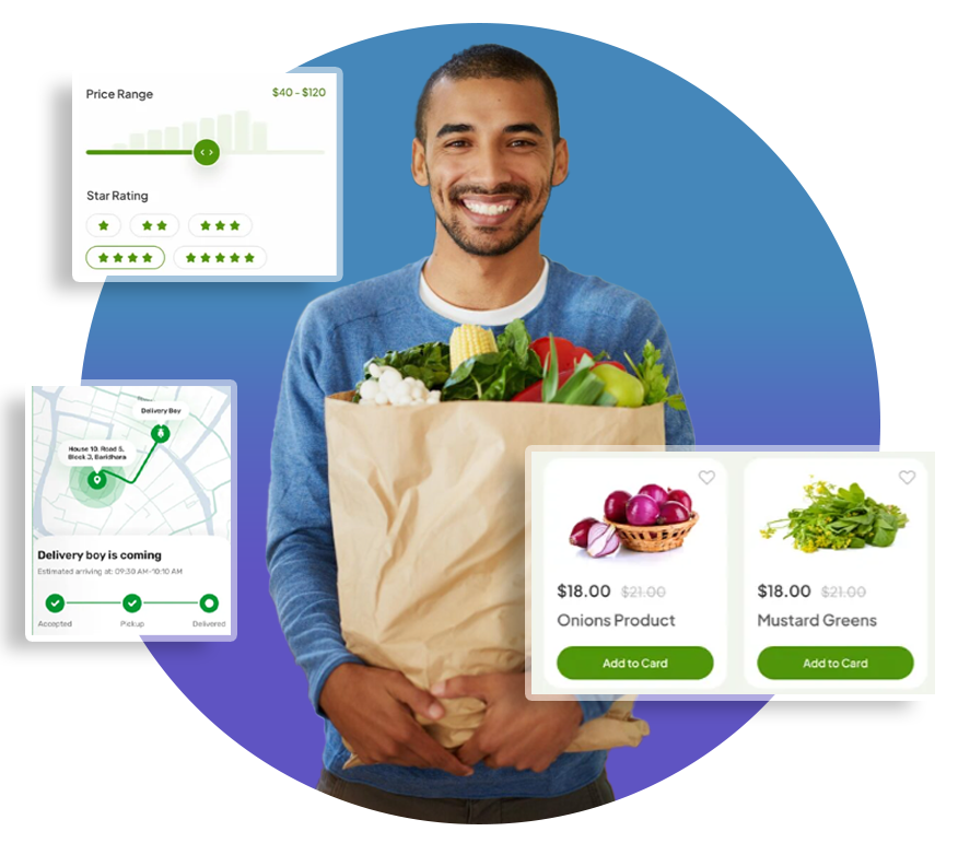 Web scraping illustration