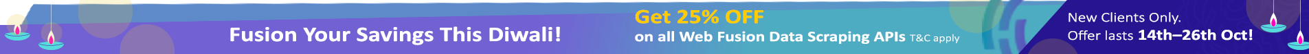 Diwali offer banner