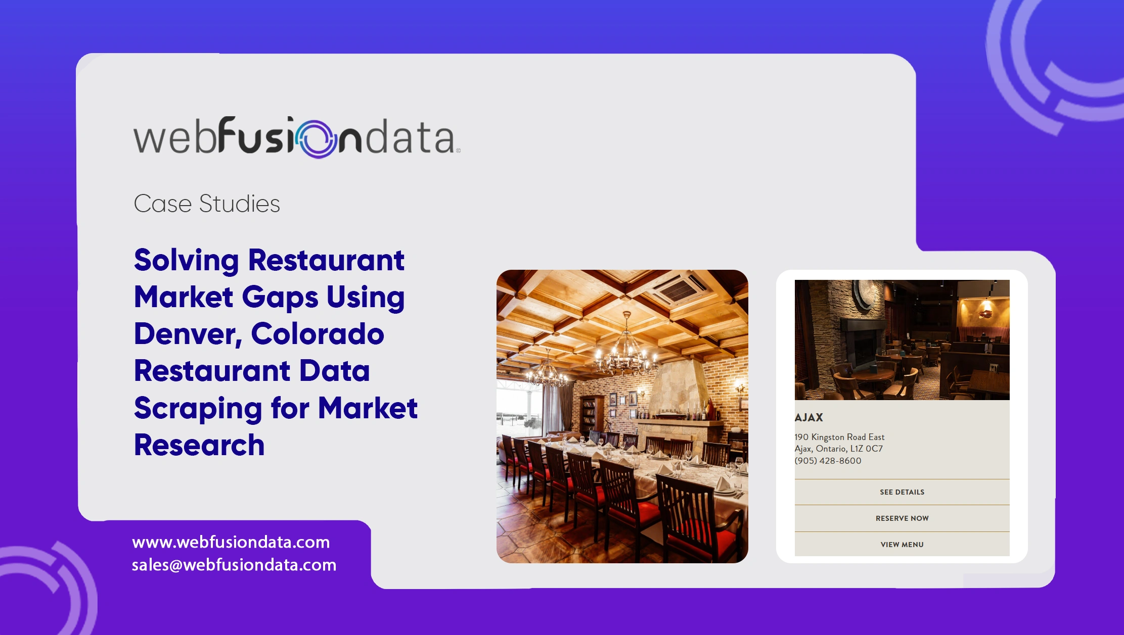 Solving Restaurant Market Gaps Using Denver, Colorado Restaurant Data Scraping for Market Research