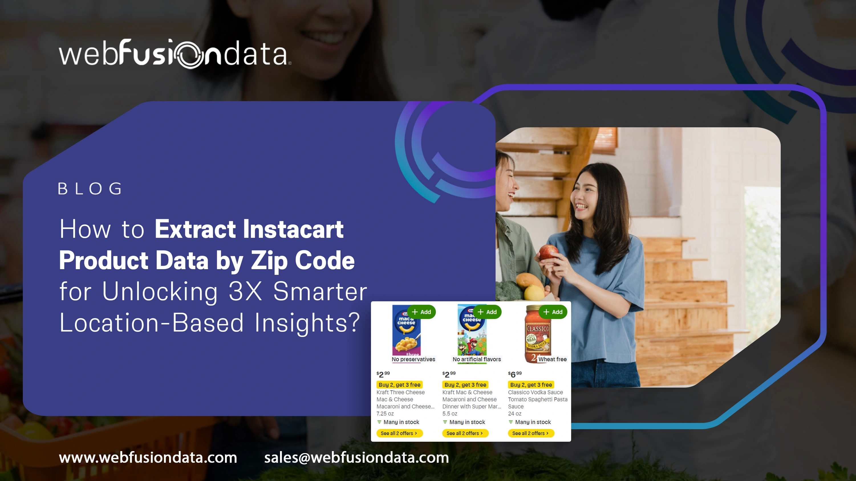 How to Extract Instacart Product Data by Zip Code for Unlocking 3X Smarter Location-Based Insights?