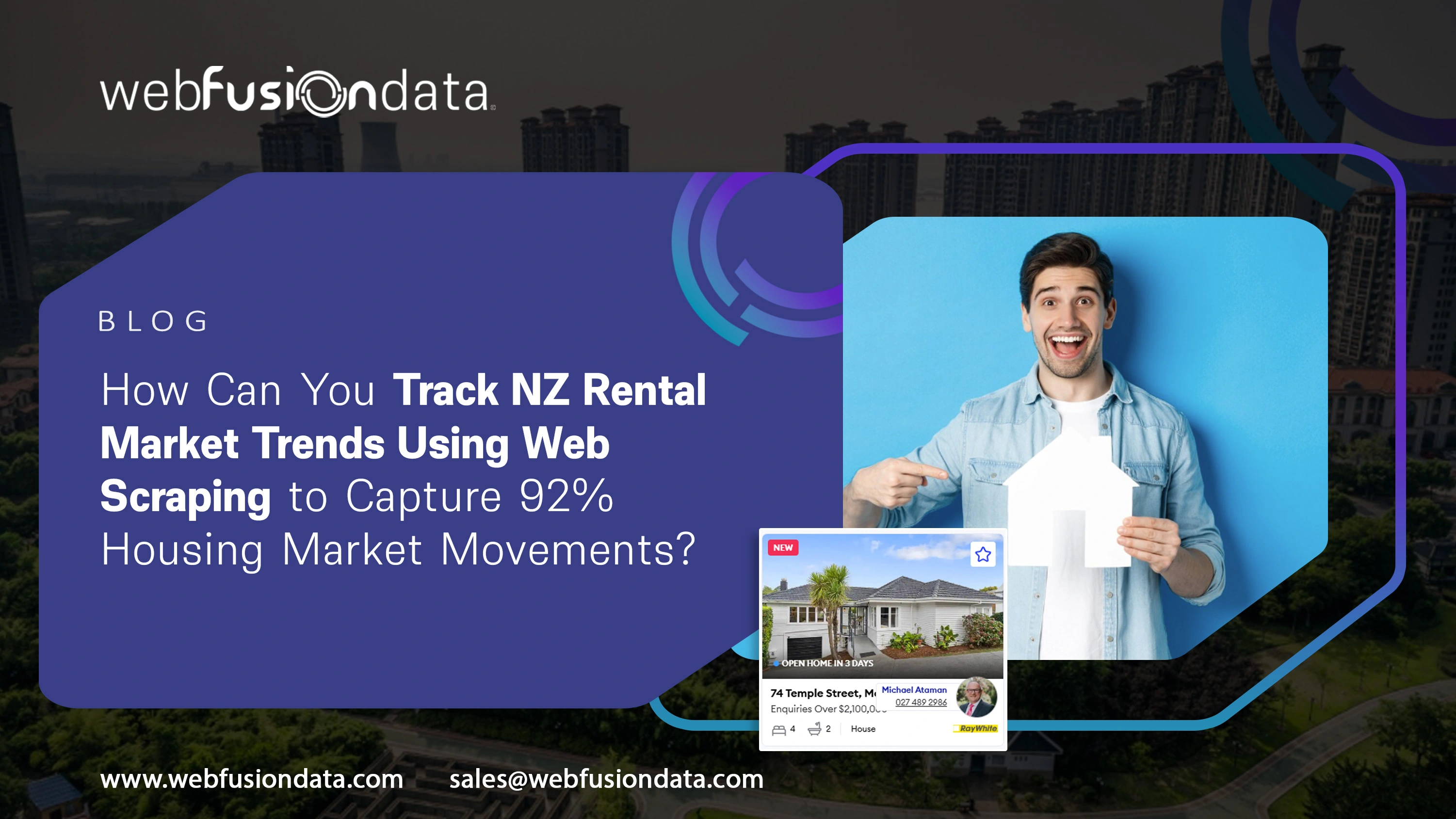 How Can You Track NZ Rental Market Trends Using Web Scraping to Capture 92% Housing Market Movements?