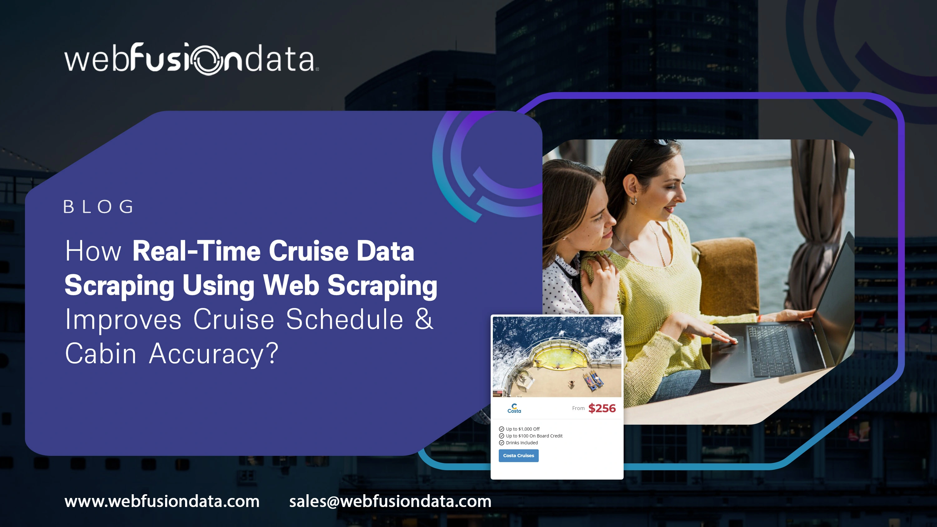 Real-Time Cruise Data Scraping Using Web Scraping Solution
