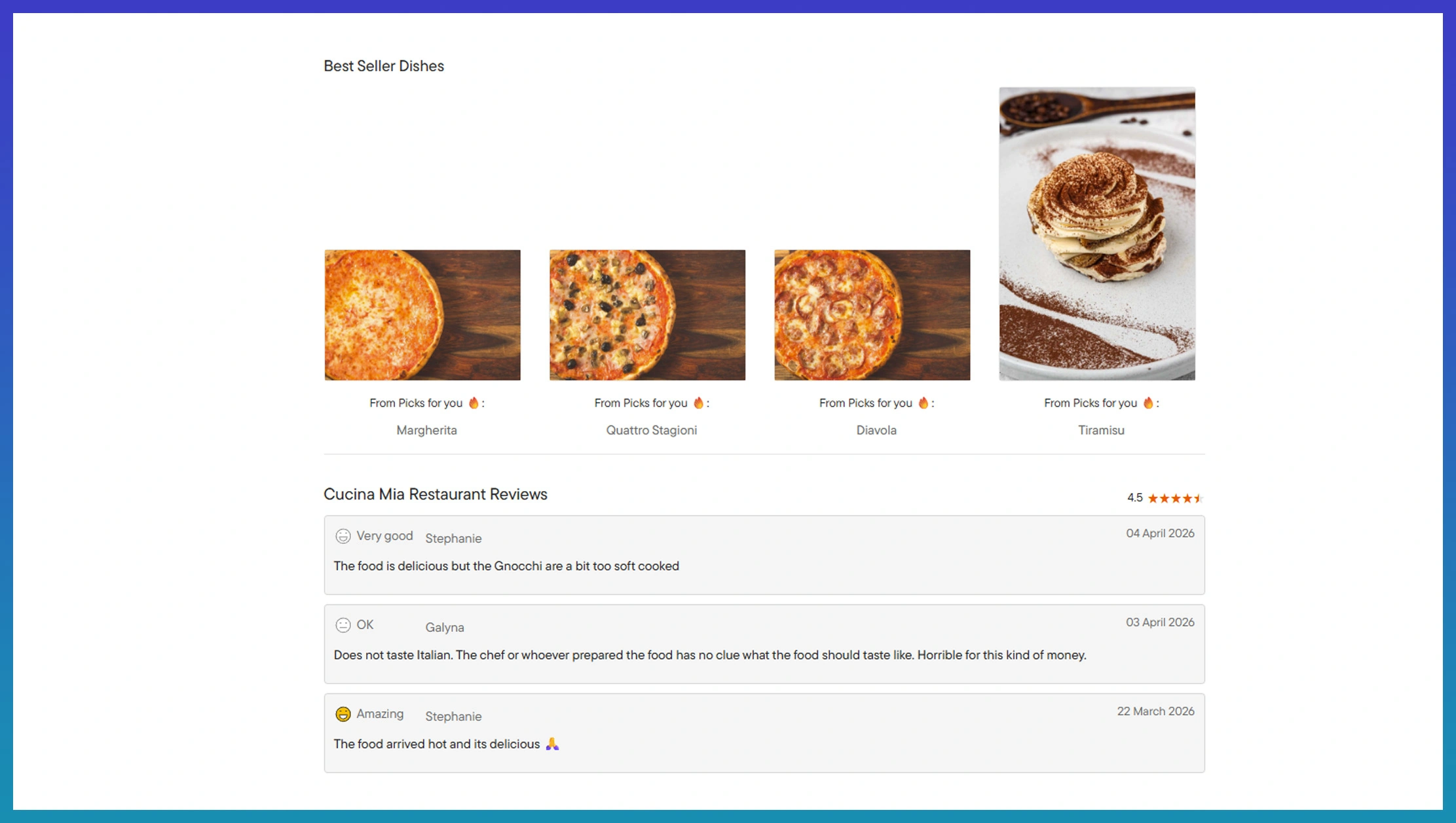 Accelerating Real-Time Restaurant Market Monitoring
