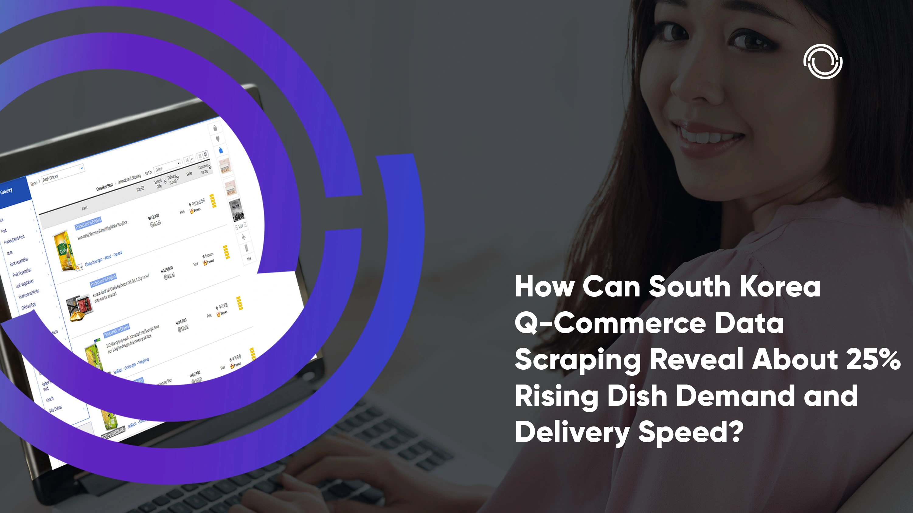 How Can South Korea Q-Commerce Data Scraping Reveal About 25% Rising Dish Demand and Delivery Speed?