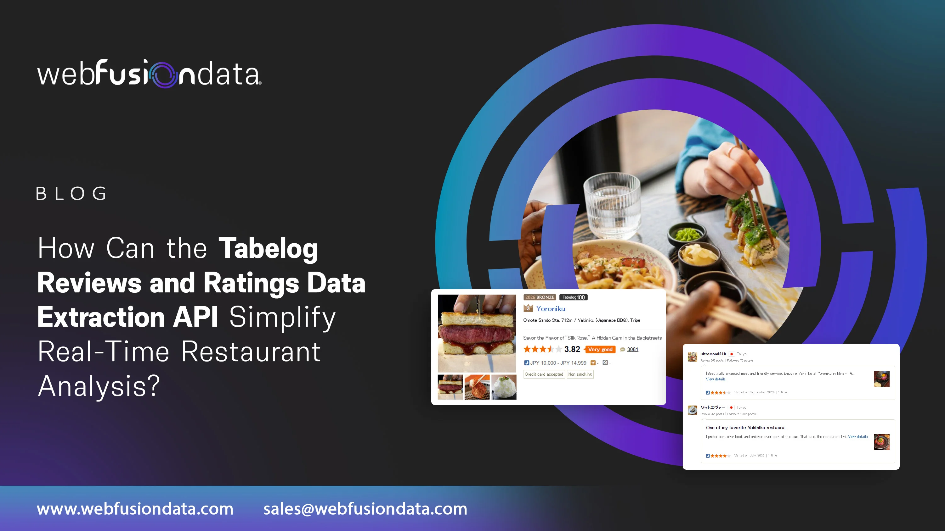 Explore Our Tabelog Reviews and Ratings Data Extraction API
