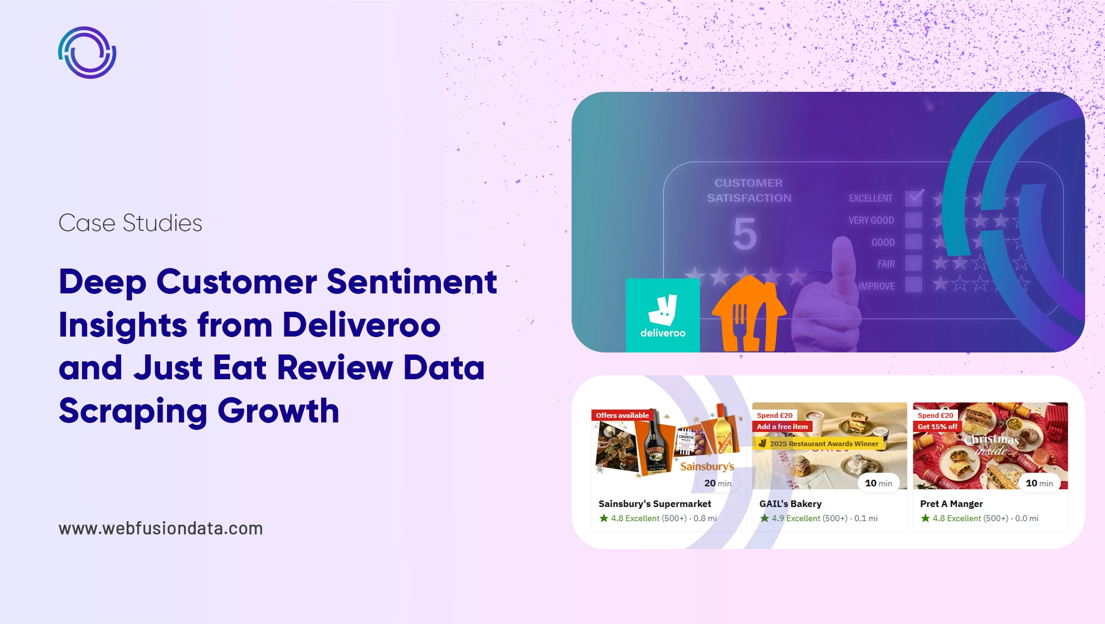 Deep Customer Sentiment Insights from Deliveroo and Just Eat Review Data Scraping Growth