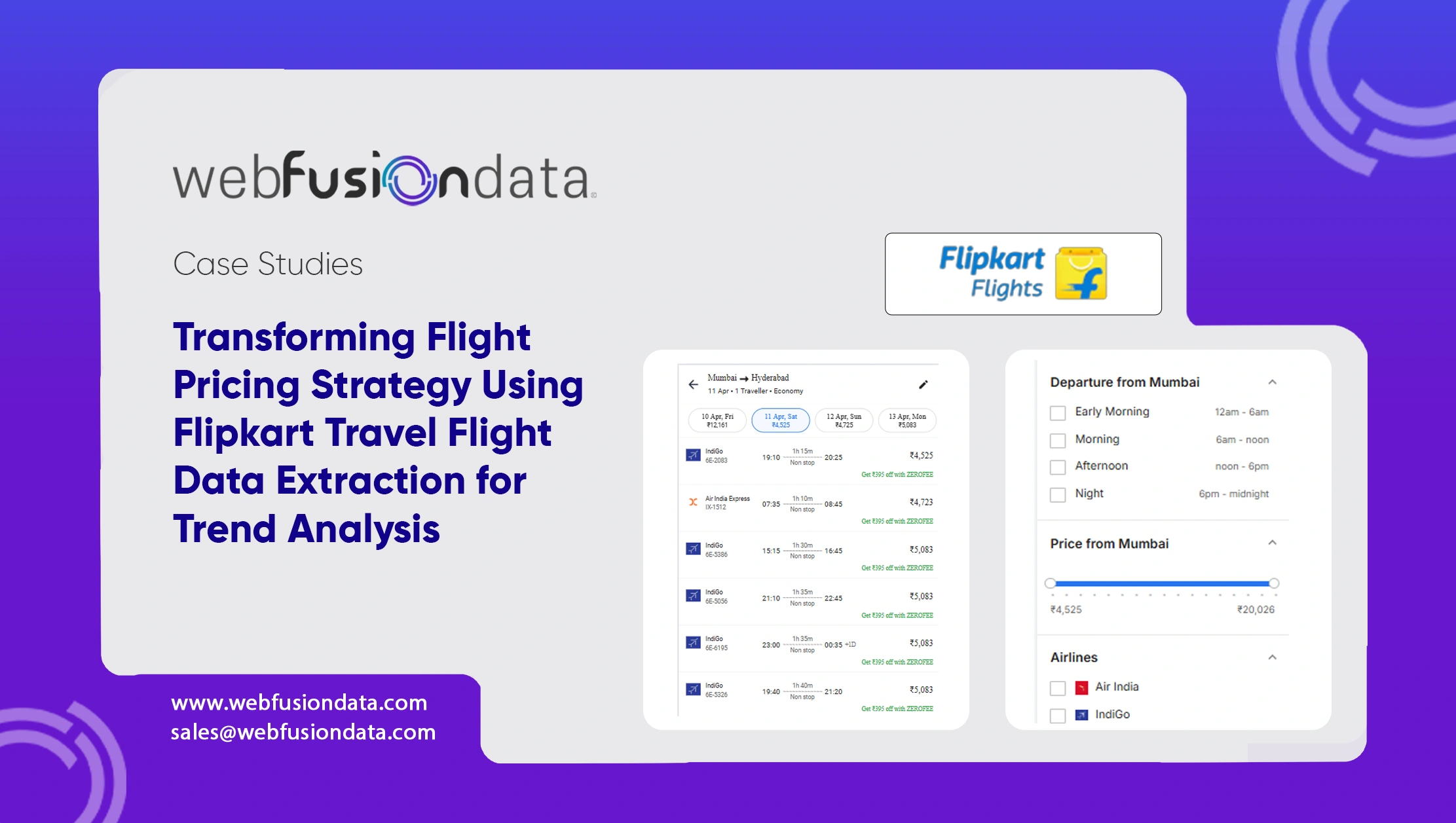 Transforming Flight Pricing Strategy Using Flipkart Travel Flight Data Extraction for Trend Analysis