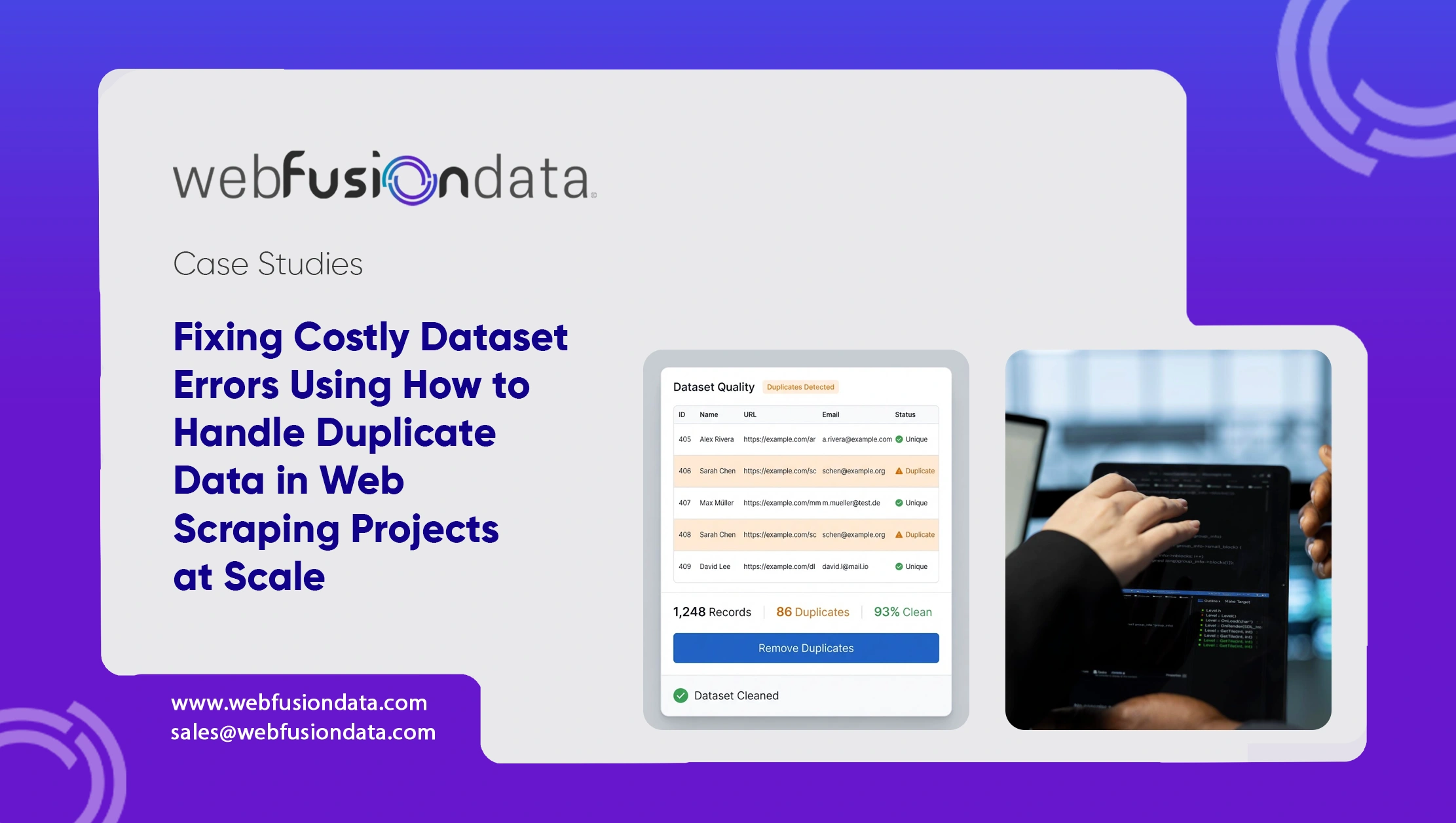 How to Handle Duplicate Data in Web Scraping Projects