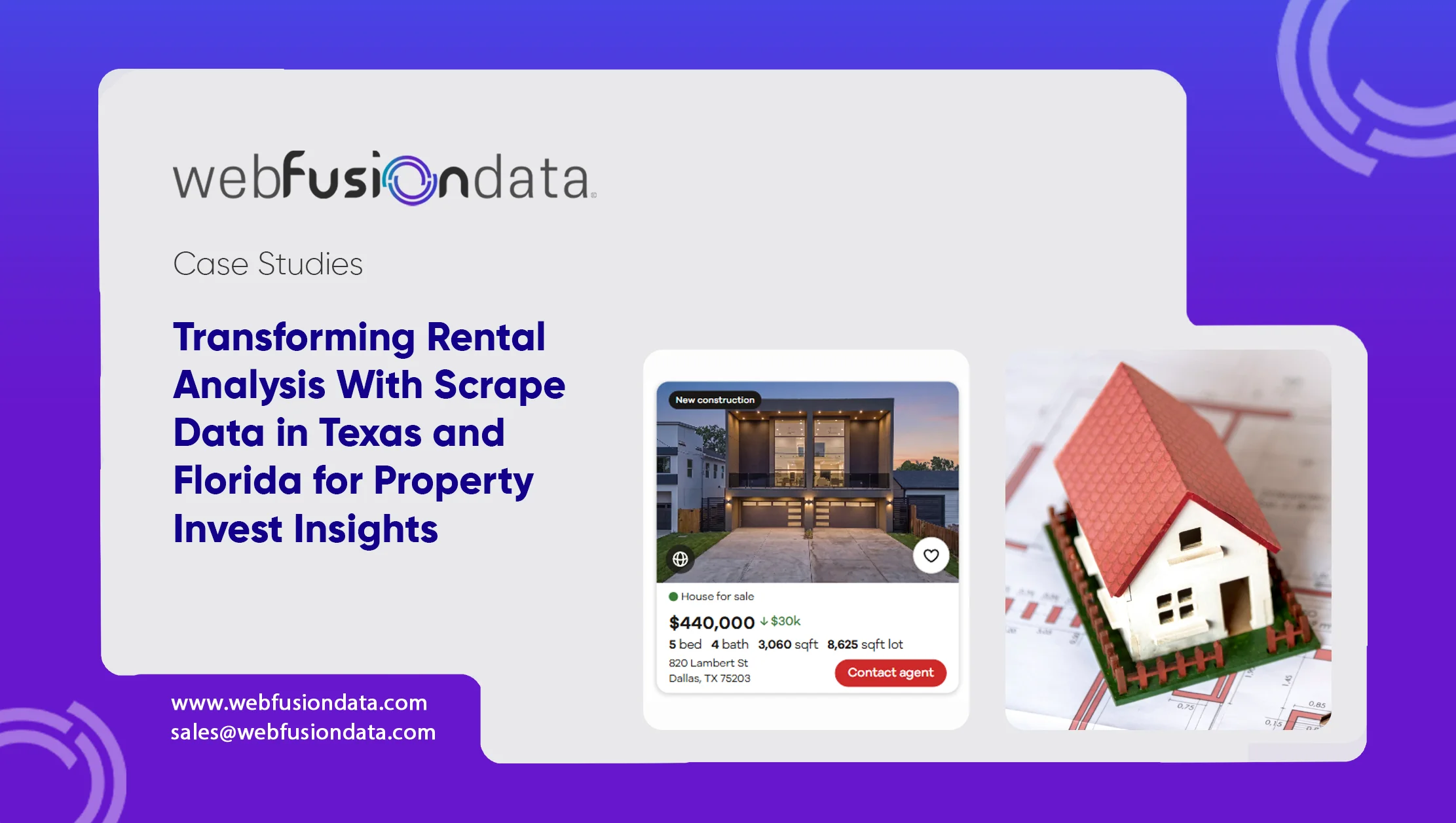 Scrape Data in Texas and Florida for Property Invest Insights