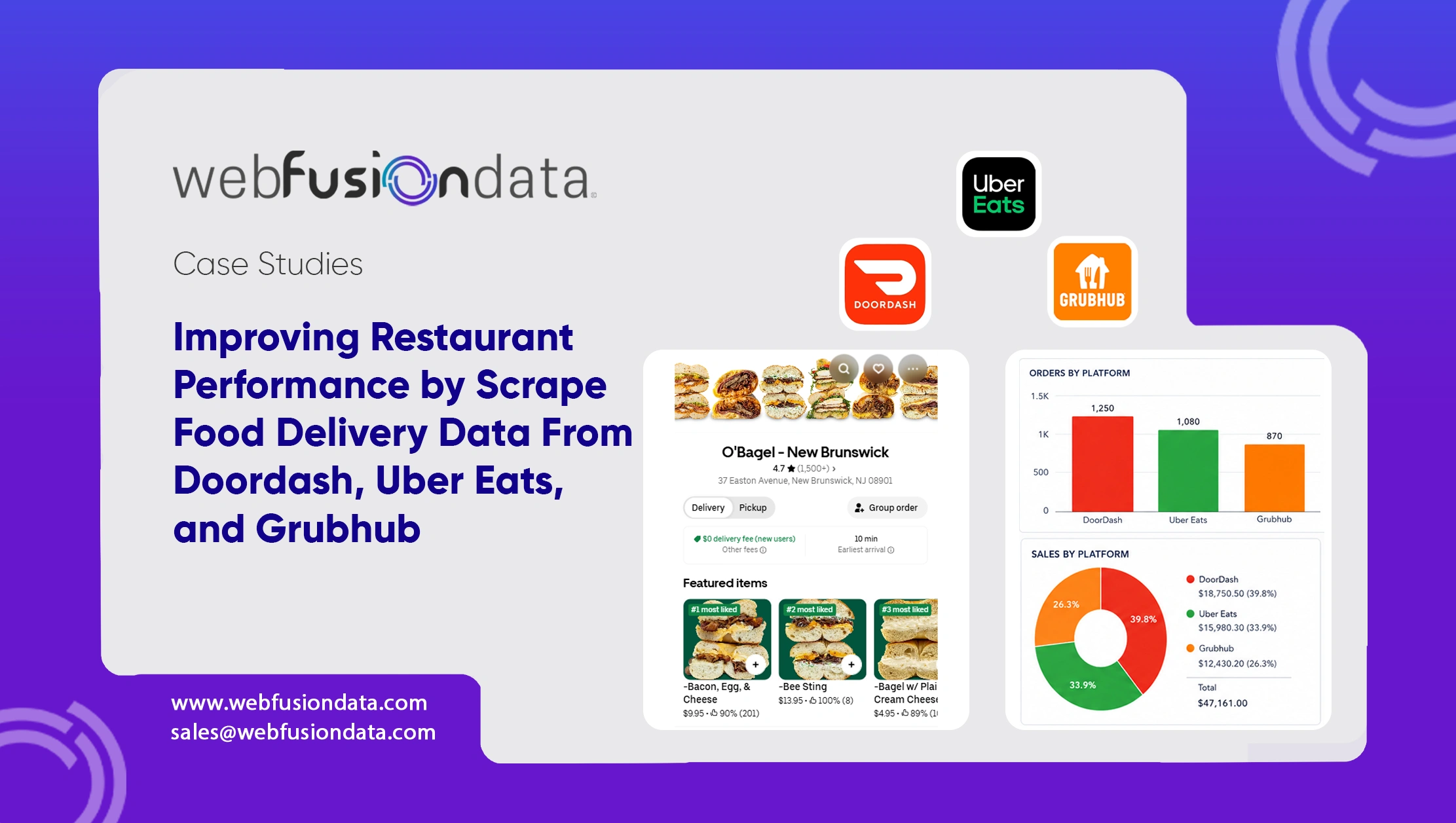 Improving Restaurant Performance by Scrape Food Delivery Data From Doordash, Uber Eats, and Grubhub