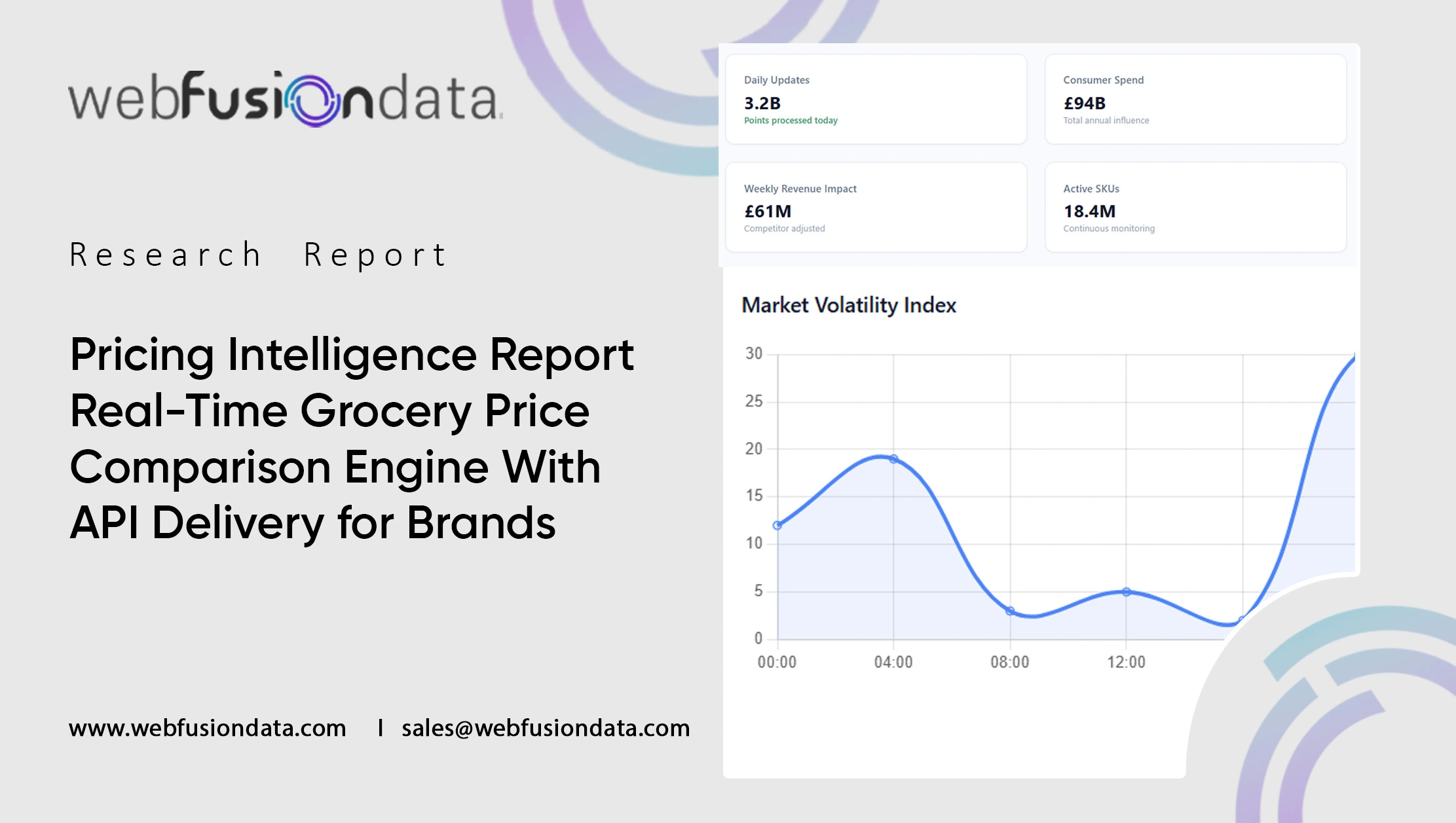 Real-Time Grocery Price Comparison Engine With API Delivery for Brands