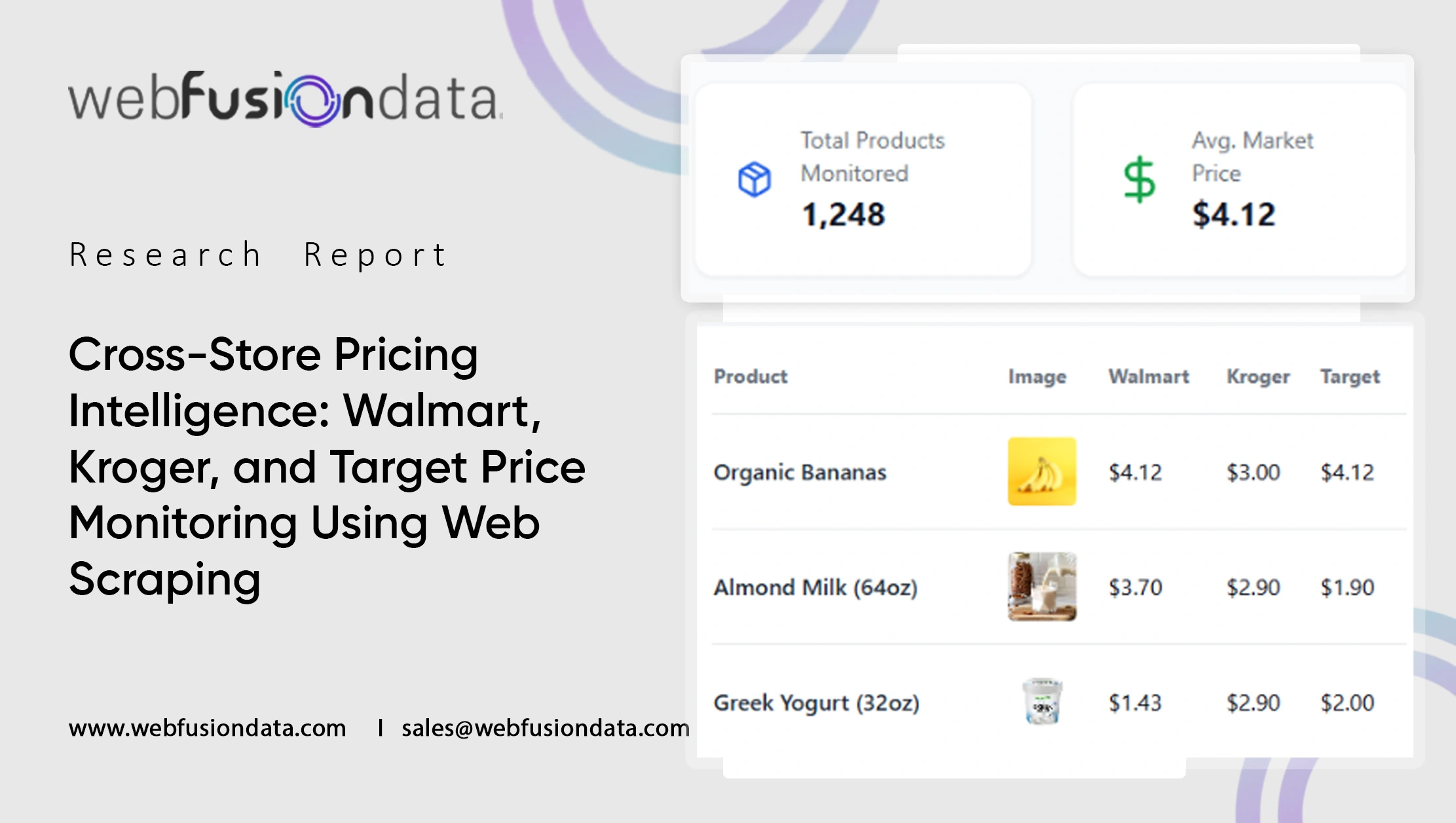 Cross-Store Pricing Intelligence: Walmart, Kroger, and Target Price Monitoring Using Web Scraping