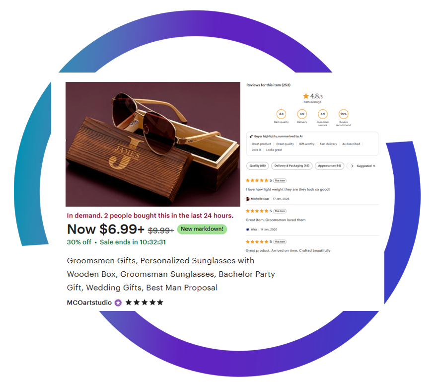 Web scraping illustration