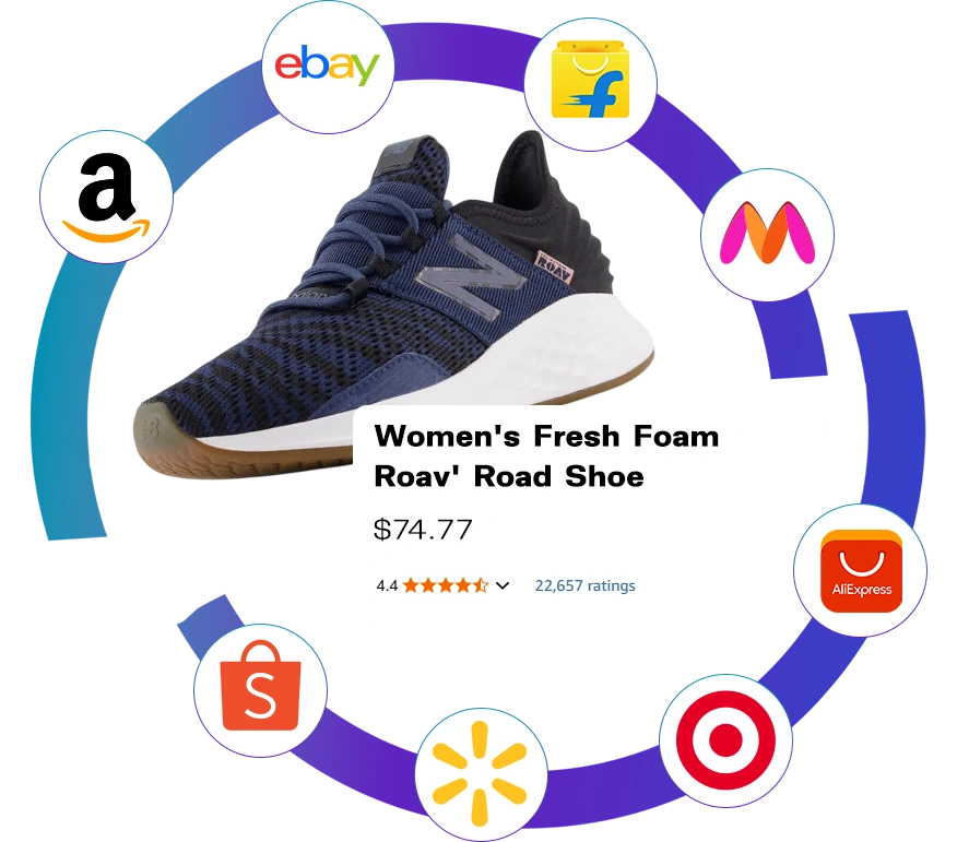 Web scraping illustration